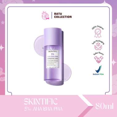 SKINTIFIC 5% AHA BHA PHA Exfoliating Toner