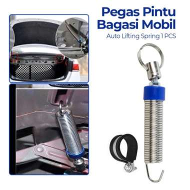 Per Pegas Pintu Bagasi Mobil Car Trunk Auto Lifting Spring 1 PCS - Silver