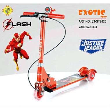 EXOTIC SKUTER ANAK ST 2020 MAINAN OTOPED ANAK MAINAN. BERKENDARA ANAK ST2020 merah