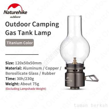 LAMPU GAS NATUREHIKE NH21ZM006 - LAMPU GAS RETRO CAMPING