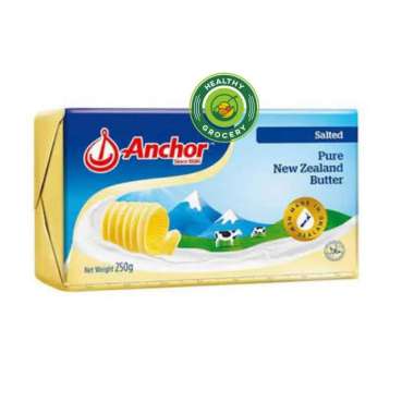 Anchor Salted Butter 227gr / Mentega