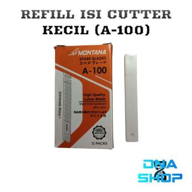 Refill isi cutter JOYKO / KENKO / MONTANA tajam original besar kecil Kecil (A-100)