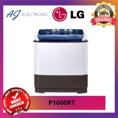 MESIN CUCI LG P-1600RT / P1600RT / P-1600 , 2 TABUNG 16 KG