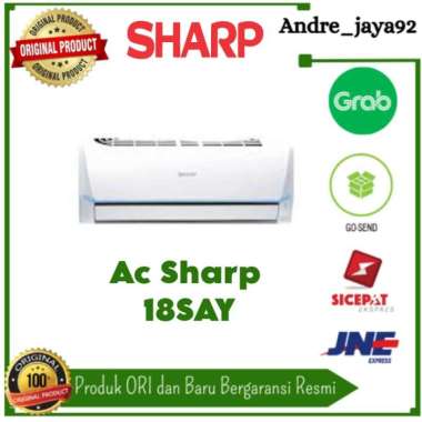 Ac Dinding Sharp 2 pk Thailand AH-A 18SAY