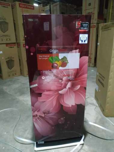 KULKAS TOSHIBA GR-RD196CC-DMF / GRRD196CC / GR-RD196CC , 1 PINTU Merah