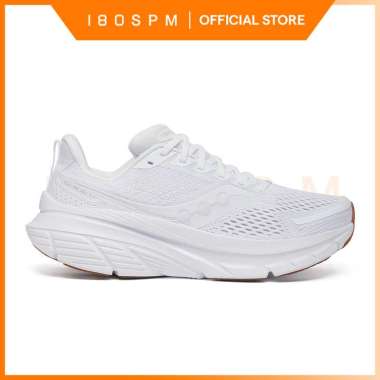 SAUCONY - Men's Guide 17 - White / Gum | Sepatu Lari Pria 46