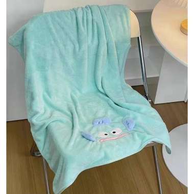 Handuk Selimut Halus Cinnamoroll Kuromi My Melody Pompompurin Pochacco Lotso 70x140cm Hangyodon