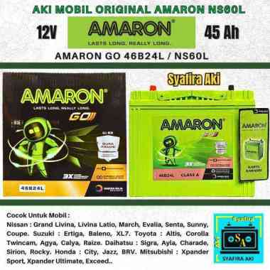Aki Grand Livina, Evalia, Corolla, Picanto AMARON GO NS60L MF