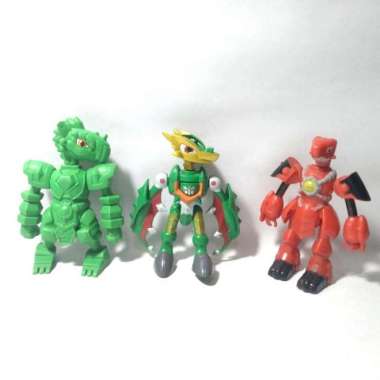 Lingdong Monster Beast Robot Dragon Warrior Naga Ling Dong Jadul Toys