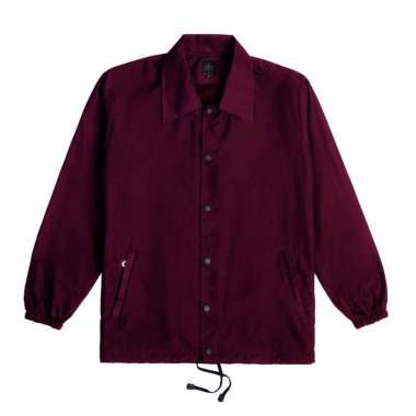 Jemssky - Jaket Coach Pria Polos Jaket Coach Wanita Quality Unisex Hitam Marun XXL