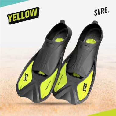 SVRG. Diving Fins - Swimming Fins - Kaki Katak Renang - Scuba - Swim XL Yellow