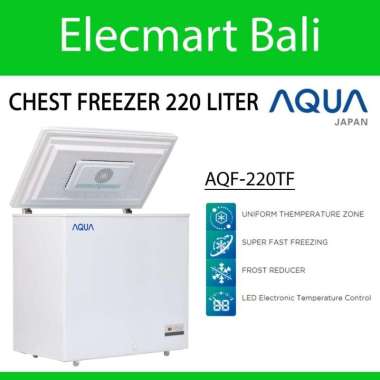 Chest Freezer 220 Liter AQUA Turbo Fan Series AQF-220TF