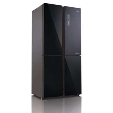 Kulkas 4 pintu multi door Glass Door 500 Liter Aqua AQR-IG525AM