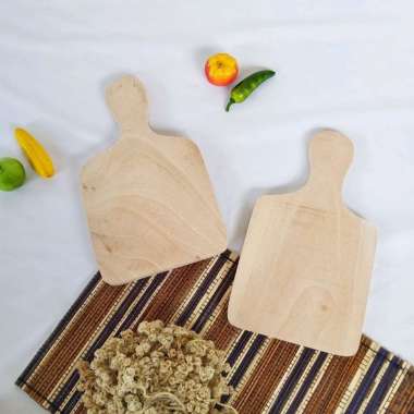 ARENHANDICRAFT Talenan mini kayu mahoni || Talenan souvenir