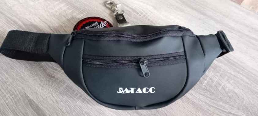 Tas Selempang Pria Anti Air Jatacc Distro Model Waterproof Slingbag Cowok Fashion Pinggang Waistbag 