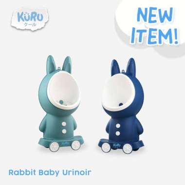 KURU Potty Train Urinal Rabbit Boy | Pispot Training Anak Laki 8903 Biru