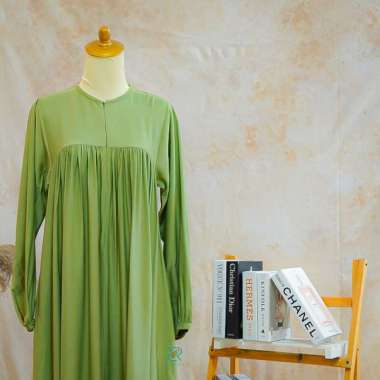 D&R PROJECT _ Acc IZMA MAXI BUSUI FRIENDLY | DRESS MODERN GAMIS WANITA KEKINIAN BAHAN RAYON TWILL S 