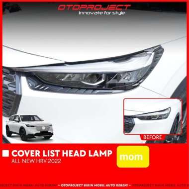 Garnish List Lampu Headlamp Depan Otoproject All New HRV 2022 Carbon