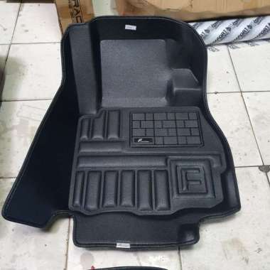 karpet mobil 5d frontier classic Innova Reborn Full Bagasi Hitam