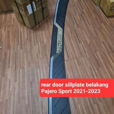 Sillplate / Sill Plate pintu Belakang All New Pajero Sport 2021-2022