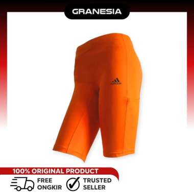 Adidas FastImpact Lace Running Bike Short ADS002|Celana Pendek Olahraga Lari Wanita Running Short XL