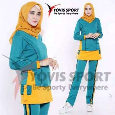 Setelan Olahraga Wanita,Baju Olahraga Wanita Muslim,Setelan Baju Senam Wanita Aerobic,Setelan Senam