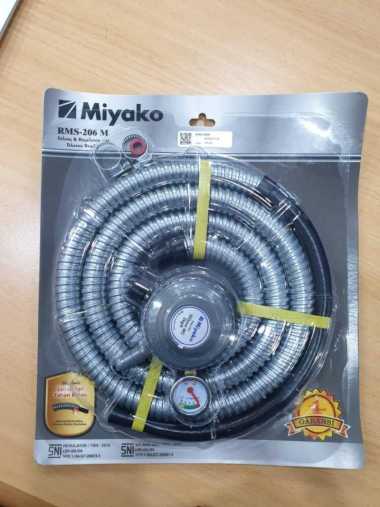 Regulator dan Selang Gas Miyako RMS 206 M