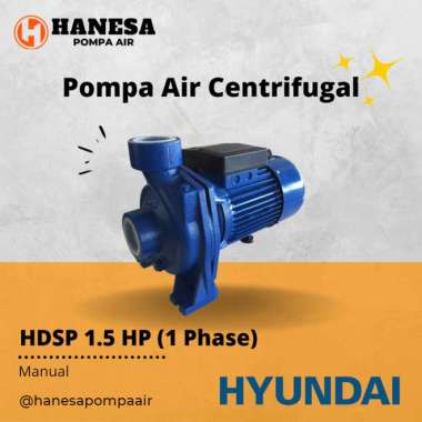 Hyundai HDSP 1.5 HP (1 Phase) Pompa Sentrifugal