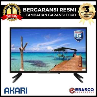 LED TV AKARI 24D53 Digital 24 Inch HD Resolution Daya Low Wattt