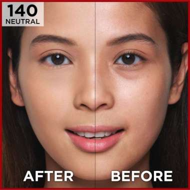 LOREAL PARIS Infallible 32H Matte Cover Foundation dengan 4% Niacinamide, High Coverage Foundation, 