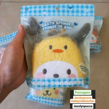 SPONS MANDI SANRIO BATH SPONGE CUTE CHARACTERS KUROMI MY MELODY POMPOMPURIN POCHACCO CINNAMOROLL KAW