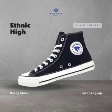 Ventela Ethnic High Black Natural 44