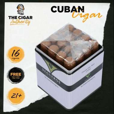 Vegueros Entretiempos [ Tin Box of 16 Sticks ] Cuba Cigar Cerutu