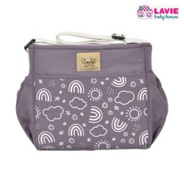Baby Joy Tas Bayi Kecil Skies Series BJT1060 grey