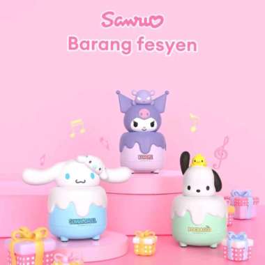 LAMPU SPEAKER BLUETOOTH SANRIO ORI / SPEAKER LAMPU KUROMI / CINNAMOROLL B3