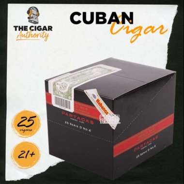 Partagas Serie D No. 6 Cuba Cigar Cerutu Paper Box of 25 Sticks