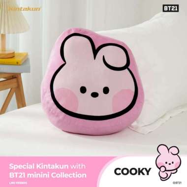 Kintakun Home BT21 minini Bantal Kecil Boneka Sofa Empuk Cushion Pillow - KOYA RJ SHOOKY MANG CHIMMY