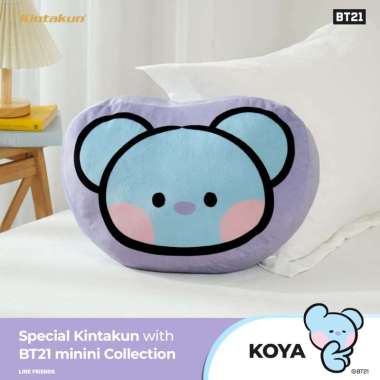Kintakun Home BT21 minini Bantal Kecil Boneka Sofa Empuk Cushion Pillow - KOYA RJ SHOOKY MANG CHIMMY