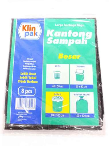 KANTONG PLASTIK KLINPAK KANTONG SAMPAH BESAR 80X100