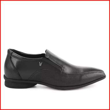 PLAYBOY SEPATU PANTOFEL PRIA ORIGINAL KULIT ASLI ORI FORMAL SLIP ON HITAM BLACK PL36