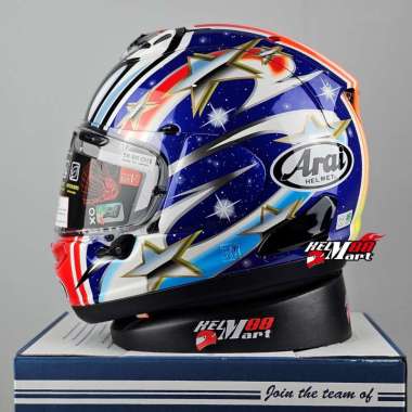 Arai RX-7X NAKANO RED 99 - Helm ARAI RX7 SHINJI NAKANO L