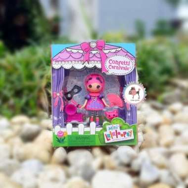 Lalaloopsy Confetti Carnivale Mini Doll With Mini Pet Cat