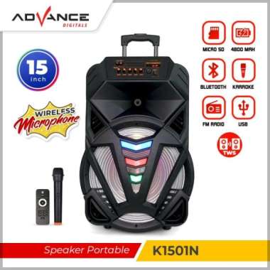 Speaker Advance K1501N Meeting Speaker Bluetooth Advance New 15 Inch
