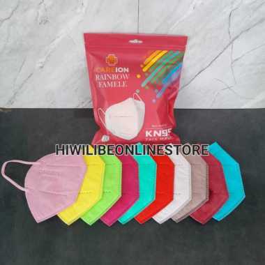 HWLB MASKER KN95 PRO CAREION dan WEMAZE 5PLY satu WARNA | isi 10pcs | menerima grosir KN95 CAREION M
