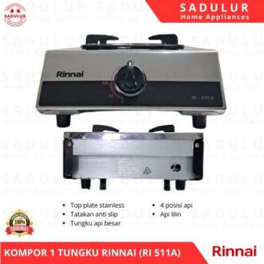 RINNAI Kompor Gas RI 511A - Kompor Gas 1 Tungku Rinnai RI 511 A
