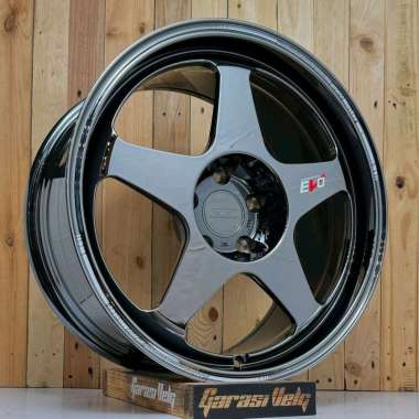 VELG MOBIL RING 18 EVO REGAMASTER BLACK CHROME UTK INNOVA REBORN, VENTURER, ZENIX
