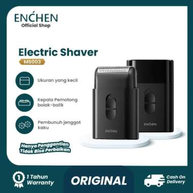 Enchen Alat Cukur Elektrik Alat Cukur Kumis Jenggot Portable Slim MS003