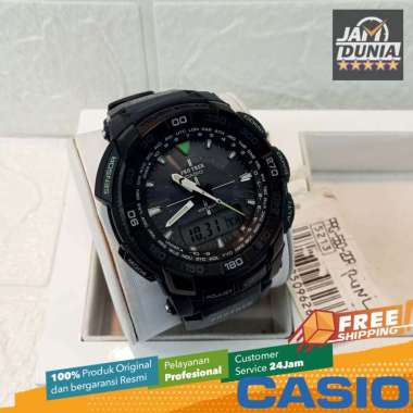 CASIO ORIGINAL - CASIO PROTREK TOUGH SOLAR PRG-550-2DR PRG 550 2DR JAM TANGAN PRIA JAM PRIA CT RESIN