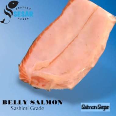 Salmon Belly Fillet Sashimi Grade - Lemak Omega 3