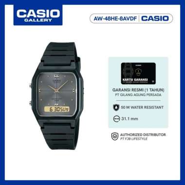 Casio Jam Tangan Unisex AW-48HE-8AVDF